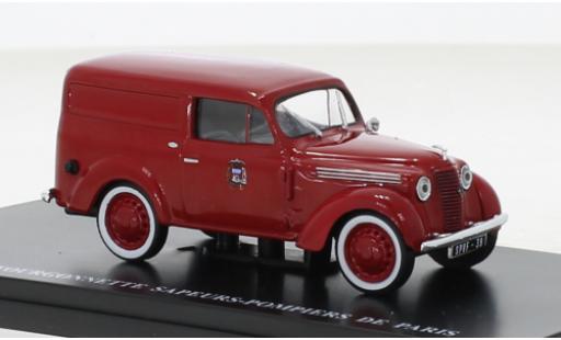 Renault Juvaquatre 1/43 SpecialC Fourgonette Sapeurs Pompiers (F) 1953 diecast model cars