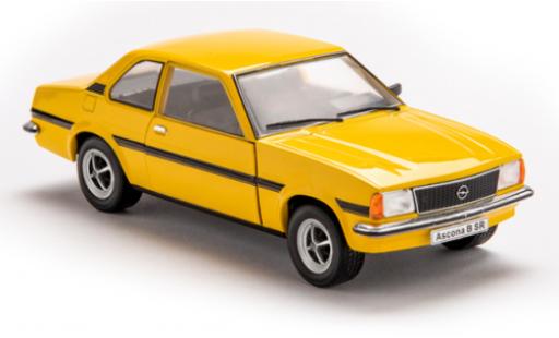 Diecast model cars Opel Ascona 1/24 SpecialC B 1.6 SR yellow 1975 Opel Ascona 1/24 SpecialC B 1.6 SR yellow 1975 diecast model cars