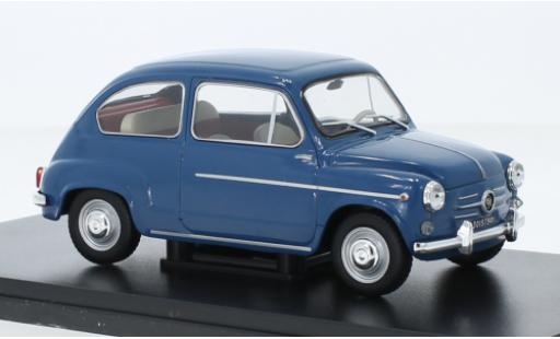 Fiat 600 1/24 SpecialC .-132 D (1.Serie) blue 1960 diecast model cars