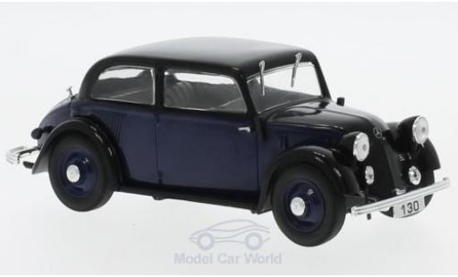 Mercedes 130 1/43 SpecialC (W23) blue/black 1934 ohne Vitrine diecast model cars