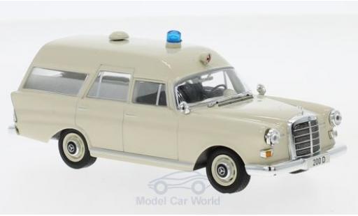 Diecast model cars Mercedes 200 1/43 SpecialC D Binz Ambulanz (W108) 1965 ohne Vitrine Mercedes 200 1/43 SpecialC D Binz Ambulanz (W108) 1965 ohne Vitrine diecast model cars