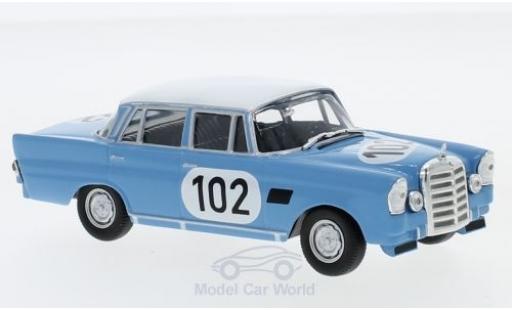 Mercedes 300 1/43 SpecialC SE (W112) No.102 24h Spa 1964 R.Crevits/G.Gosselin ohne Vitrine diecast model cars