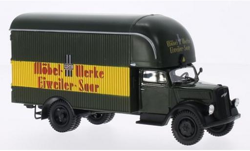 Opel Blitz 1/43 SpecialC Möbel-Werke Eiweiler Saar 1949 sans Vitrine diecast model cars