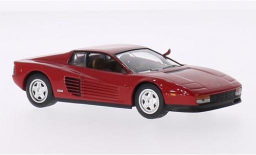 Ferrari Testarossa 1/43 SpecialC red sans Vitrine diecast model cars
