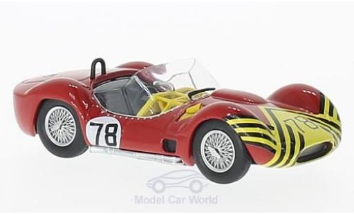 Maserati Tipo 1/43 SpecialC 61 RHD No.78 Nassau Trophy 1961 B.Schroeder ohne Vitrine diecast model cars