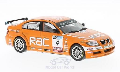 Bmw 320 1/43 SpecialC si (E90) No.4 WSR Team RAC BTCC 2009 C.Turkington ohne Vitrine diecast model cars