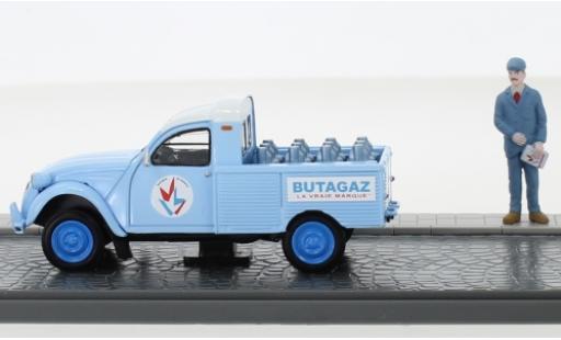 Citroen 2CV 1/43 SpecialC 2 CV Pick-Up Butagaz avec figurine sans Vitrine diecast model cars
