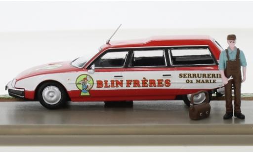 Citroen CX 1/43 SpecialC Break Blin Freres avec figurine sans Vitrine diecast model cars