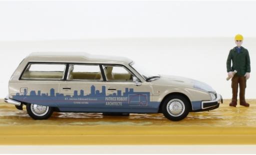 Citroen CX 1/43 SpecialC Break Patrice Robert Architecte mit Figur ohne Vitrine diecast model cars