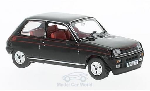 Diecast model cars Renault 5 1/43 SpecialC Gordini black 1982 ohne Vitrine Renault 5 1/43 SpecialC Gordini black 1982 ohne Vitrine diecast model cars