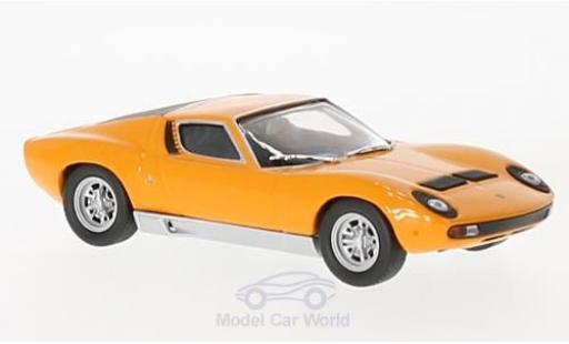 Diecast model cars Lamborghini Miura 1/43 SpecialC P400 orange 1966 Lamborghini Miura 1/43 SpecialC P400 orange 1966 diecast model cars