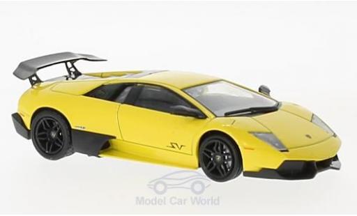 Diecast model cars Lamborghini Murcielago 1/43 SpecialC LP 670-4 Superveloce yellow 2009 Lamborghini Murcielago 1/43 SpecialC LP 670-4 Superveloce yellow 2009 diecast model cars