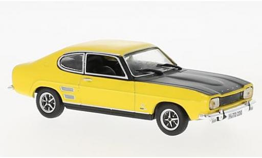 Diecast model cars Ford Capri 1/43 SpecialC MKI 1700 GT yellow/black 1969 sans Vitrine Ford Capri 1/43 SpecialC MKI 1700 GT yellow/black 1969 sans Vitrine diecast model cars