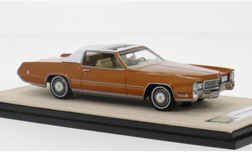 Diecast model cars Cadillac Eldorado 1/43 Stamp Models Biarritz orange 1970 1:43 Cadillac Eldorado 1/43 Stamp Models Biarritz orange 1970 1:43 diecast model cars