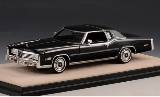 Cadillac Eldorado 1/43 Stamp Models Biarritz black 1978 diecast model cars