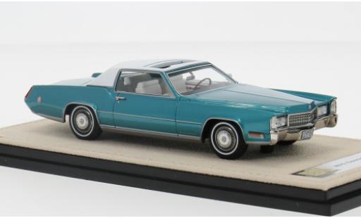 Diecast model cars Cadillac Eldorado 1/43 Stamp Models Biarritz türkis 1970 1:43 Cadillac Eldorado 1/43 Stamp Models Biarritz türkis 1970 1:43 diecast model cars
