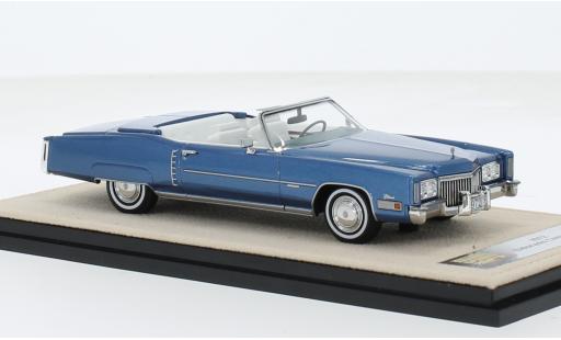 Cadillac Eldorado 1/18 Stamp Models Cabriolet metallise blau 1972 1:18 diecast model cars
