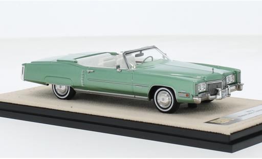 Cadillac Eldorado 1/18 Stamp Models Cabriolet metallise grün 1972 1:18 diecast model cars