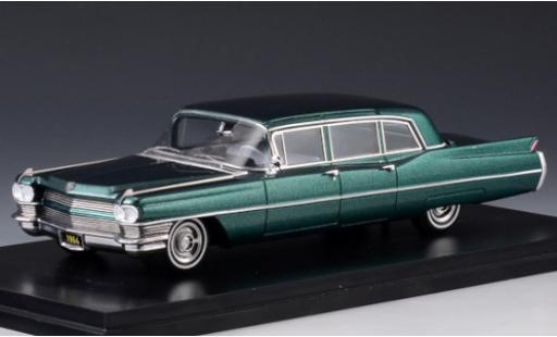 Diecast model cars Cadillac Fleetwood 1/43 Stamp Models 75 Limousine metallic green 1964 Cadillac Fleetwood 1/43 Stamp Models 75 Limousine metallic green 1964 diecast model cars