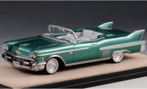 Diecast model cars Cadillac Series 62 1/43 Stamp Models Convertible metallic green 1958 Cadillac Series 62 1/43 Stamp Models Convertible metallic green 1958 diecast model cars