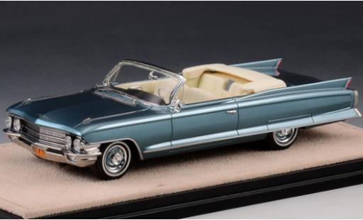 Diecast model cars Cadillac Series 62 1/43 Stamp Models Convertible metallic blue 1962 Cadillac Series 62 1/43 Stamp Models Convertible metallic blue 1962 diecast model cars