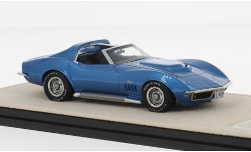 Diecast model cars Chevrolet Corvette 1/43 Stamp Models L88 blau 1969 1:43 Chevrolet Corvette 1/43 Stamp Models L88 blau 1969 1:43 diecast model cars