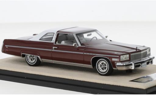 Diecast model cars Buick Electra 1/43 Stamp Models 225 limited Coupe metallise red foncé/white 1976 Buick Electra 1/43 Stamp Models 225 limited Coupe metallise red foncé/white 1976 diecast model cars