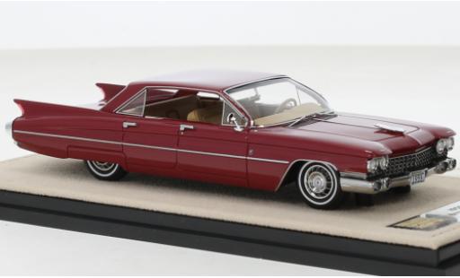 Cadillac Eldorado 1/43 Stamp Models Brougham Pininfarina metallise red foncé 1959 diecast model cars