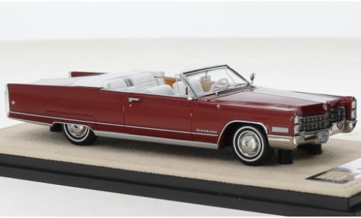 Diecast model cars Cadillac Eldorado 1/43 Stamp Models Convertible red 1966 Cadillac Eldorado 1/43 Stamp Models Convertible red 1966 diecast model cars
