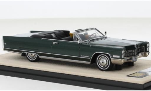 Diecast model cars Cadillac Eldorado 1/43 Stamp Models Convertible green foncé 1966 Cadillac Eldorado 1/43 Stamp Models Convertible green foncé 1966 diecast model cars
