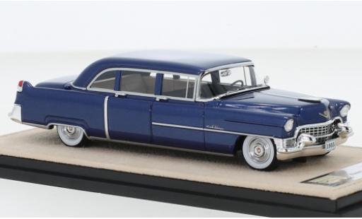 Diecast model cars Cadillac Fleetwood 1/43 Stamp Models 75 Limousine metallise blue foncé 1955 Cadillac Fleetwood 1/43 Stamp Models 75 Limousine metallise blue foncé 1955 diecast model cars