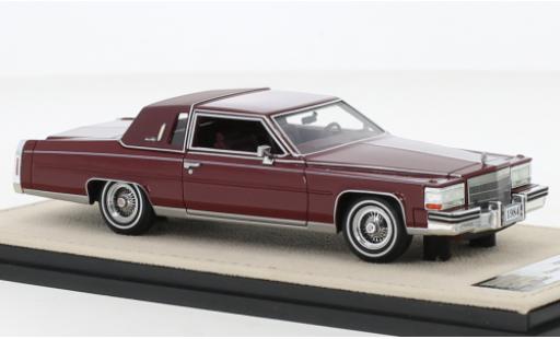 Diecast model cars Cadillac Fleetwood 1/43 Stamp Models Brougham Coupe red 1984 Cadillac Fleetwood 1/43 Stamp Models Brougham Coupe red 1984 diecast model cars