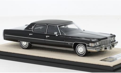 Diecast model cars Cadillac Fleetwood 1/43 Stamp Models Brougham black 1974 Cadillac Fleetwood 1/43 Stamp Models Brougham black 1974 diecast model cars