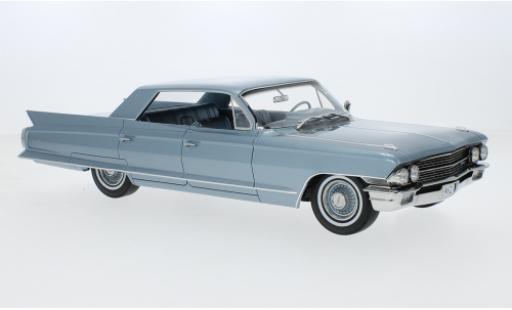 Cadillac Sedan 1/18 Stamp Models DeVille metallise blue clair 1962 diecast model cars