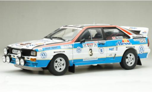 Diecast model cars Audi Quattro 1/18 Sun Star quattro A2 No.3 ellesse Rallye WM Rally Argentinien 1984 J.Recalde/J.Del Buono Audi Quattro 1/18 Sun Star quattro A2 No.3 ellesse Rallye WM Rally Argentinien 1984 J.Recalde/J.Del Buono diecast model cars