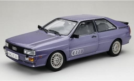 Audi Quattro 1/18 Sun Star quattro metallic lila 1983 diecast model cars