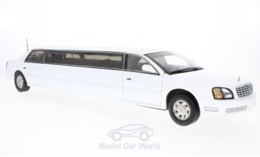 Cadillac Deville 1/18 Sun Star DeVille Limousine white 2004 diecast model cars