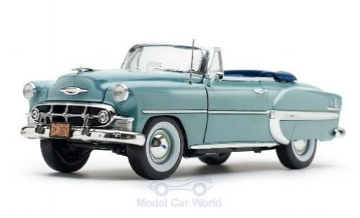 Chevrolet Bel Air 1/18 Sun Star Convertible blue 1953 diecast model cars