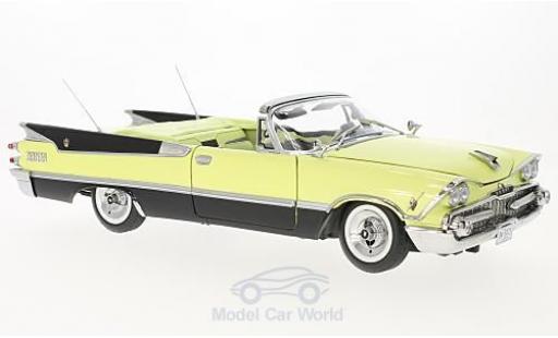 Diecast model cars Dodge Custom Royal Lancer 1/18 Sun Star Convertible yellow/black 1959 Dodge Custom Royal Lancer 1/18 Sun Star Convertible yellow/black 1959 diecast model cars