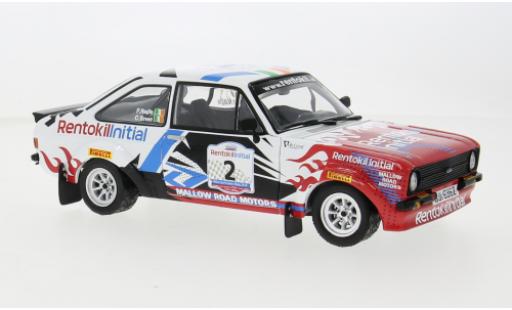Diecast model cars Ford Escort 1/18 Sun Star Mk II RS 1800 No.2 Killarney Historic Rally 2019 1:18 Ford Escort 1/18 Sun Star Mk II RS 1800 No.2 Killarney Historic Rally 2019 1:18 diecast model cars