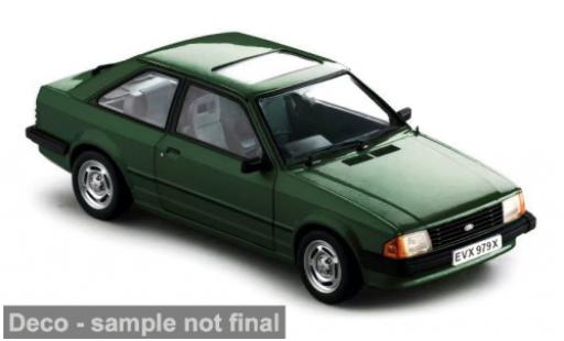 Diecast model cars Ford Escort 1/18 Sun Star MK III GL grün 1981 1:18 Ford Escort 1/18 Sun Star MK III GL grün 1981 1:18 diecast model cars