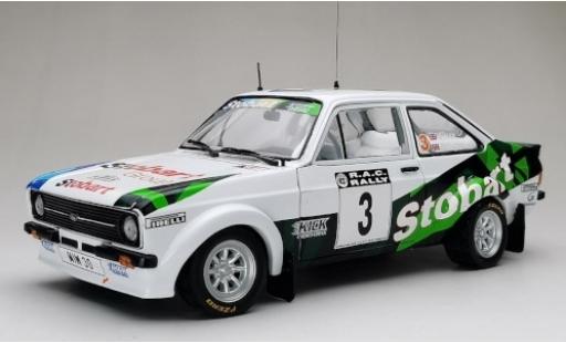 Diecast model cars Ford Escort 1/18 Sun Star MkII RS 1800 No.3 Stobart RAC Rally 2008 M.Wilson/J.Millington Ford Escort 1/18 Sun Star MkII RS 1800 No.3 Stobart RAC Rally 2008 M.Wilson/J.Millington diecast model cars