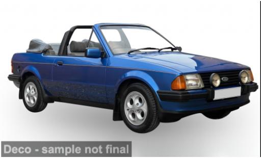 Diecast model cars Ford Escort 1/18 Sun Star XR3i blau 1984 1:18 Ford Escort 1/18 Sun Star XR3i blau 1984 1:18 diecast model cars