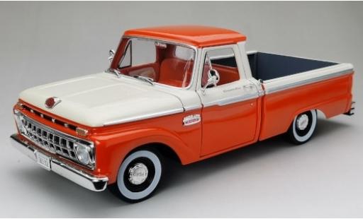 Diecast model cars Ford F-1 1/18 Sun Star 00 Custom Cab Pickup orange/white 1965 Ford F-1 1/18 Sun Star 00 Custom Cab Pickup orange/white 1965 diecast model cars