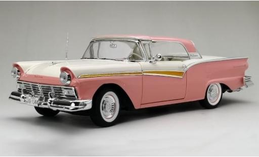 Ford Fairlane 1/18 Sun Star 500 Skyliner pink/white 1957 diecast model cars