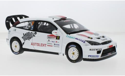 Ford Focus 1/18 Sun Star RS WRC03 No.1 MM Sport Saaremaa Rally 2011 1:18 diecast model cars