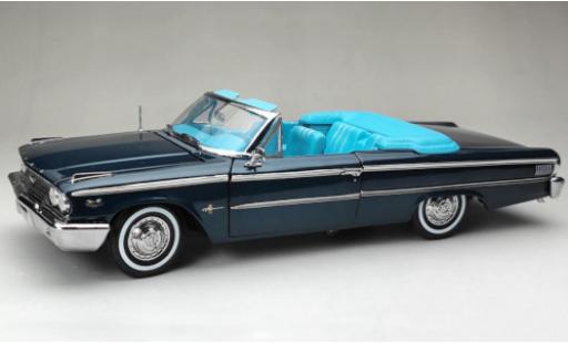 Ford Galaxy 1/18 Sun Star Galaxie 500 XL Convertible blue 1963 diecast model cars