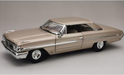 Ford Galaxy 1/18 Sun Star Galaxie 500 XL Hardtop metallic beige 1964 diecast model cars
