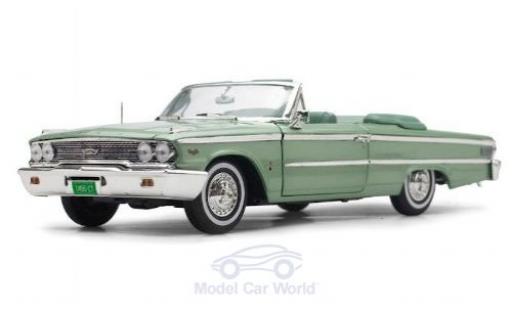 Ford Galaxy 1/18 Sun Star Galaxie 500XL Convertible metallic green 1963 diecast model cars