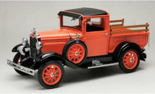 Diecast model cars Ford Model A 1/18 Sun Star Pick Up orange/black 1931 Ford Model A 1/18 Sun Star Pick Up orange/black 1931 diecast model cars